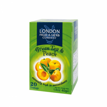 Čaj London Fruit and Herb Green Tea with Peach