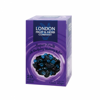 Čaj London Fruit and Herb Super Fruits Blackberry, Blueberry & Acai