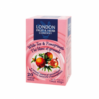 Čaj London Fruit and Herb Pure White & Pomegranate