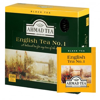Čaj Ahmad Tea English Tea No.1 100ks ALU