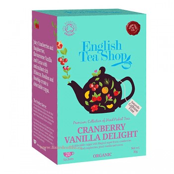 Čaj ETS Cranberry Vanilla Delight