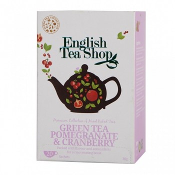 Čaj ETS Green Tea Pomegranate & Cranberry