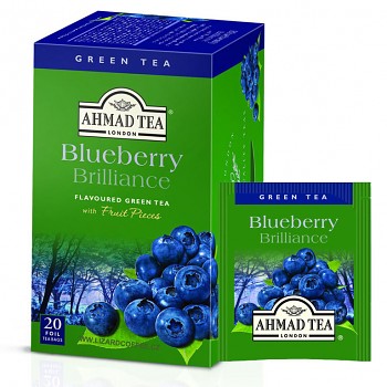 Čaj Ahmad Tea Green tea Blueberry Brilliance