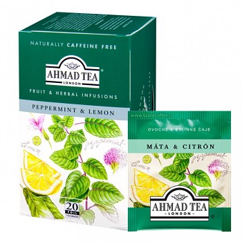 Čaj Ahmad Tea Peppermint & lemon