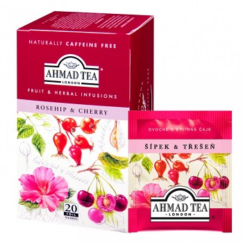 Čaj Ahmad Tea Rosehip & cherry