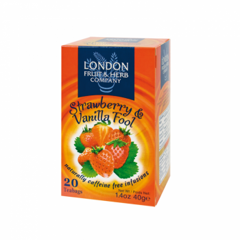 Čaj London Fruit and Herb Strawberry Vanilla Fool
