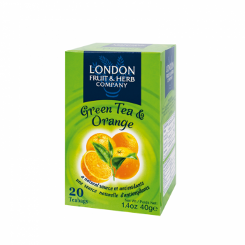 Čaj London Fruit and Herb Green Tea With Orange