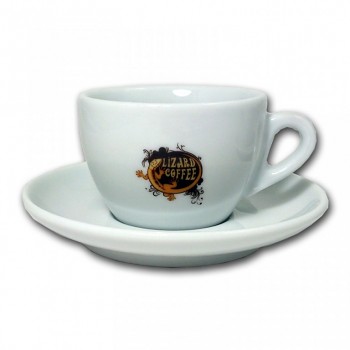 Káva Lizard Coffee - Cappuccino šálek a podšálek