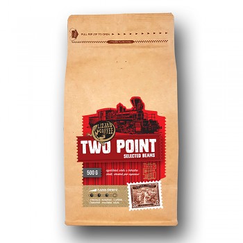 Čerstvě pražená káva Lizard Coffee TWO POINT 500 g zrnková