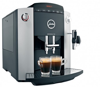 předplatné kávy s kávovarem JURA Ipressa F50 ECO + minichladnička