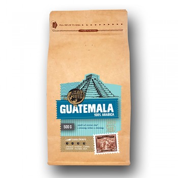 Čerstvě pražená káva Lizard Coffee GUATEMALA 500 g zrnkova