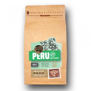 Čerstvě pražená káva Lizard Coffee PERU 500 g zrnková