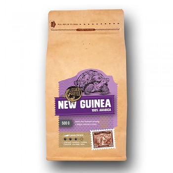 Čerstvě pražená káva Lizard Coffee PAPUA NEW GUINEA 500 g zrnková